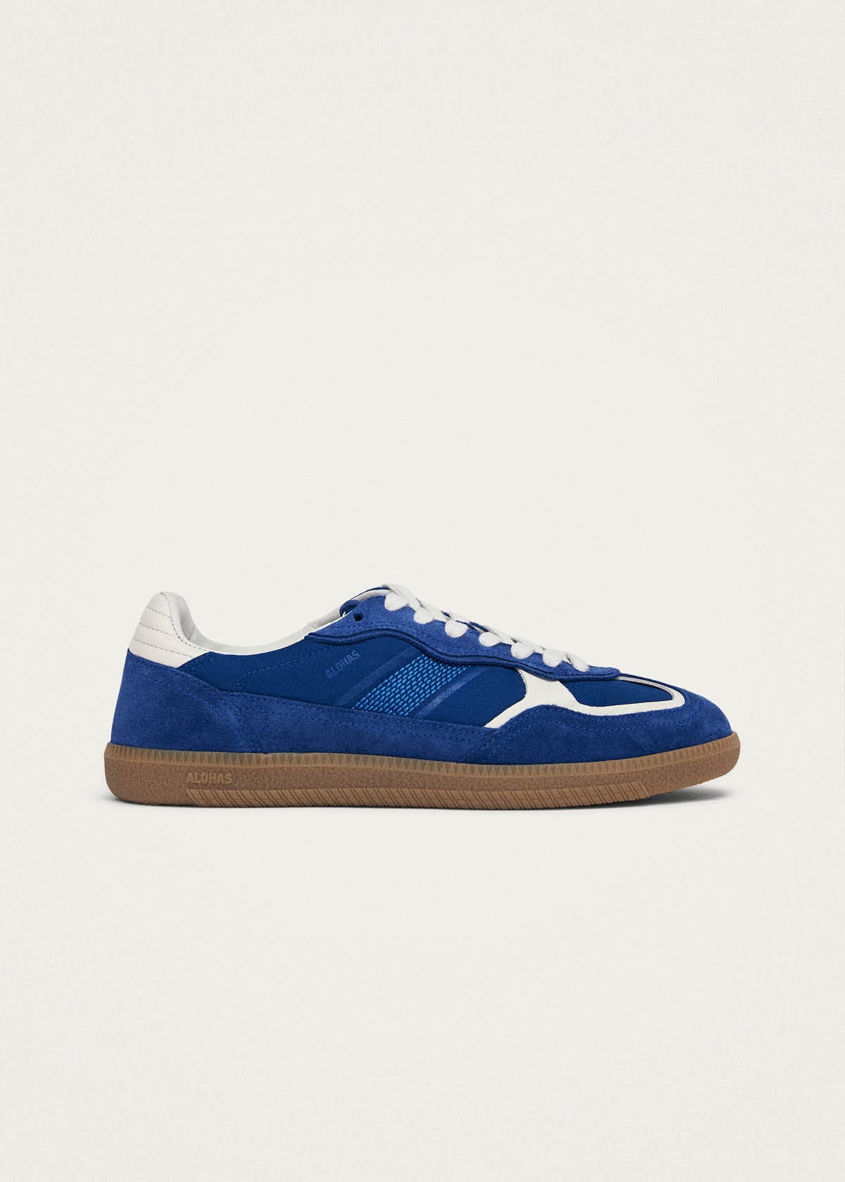 Tb.490 Rife Sheen Blue Leather Sneakers | ALOHAS