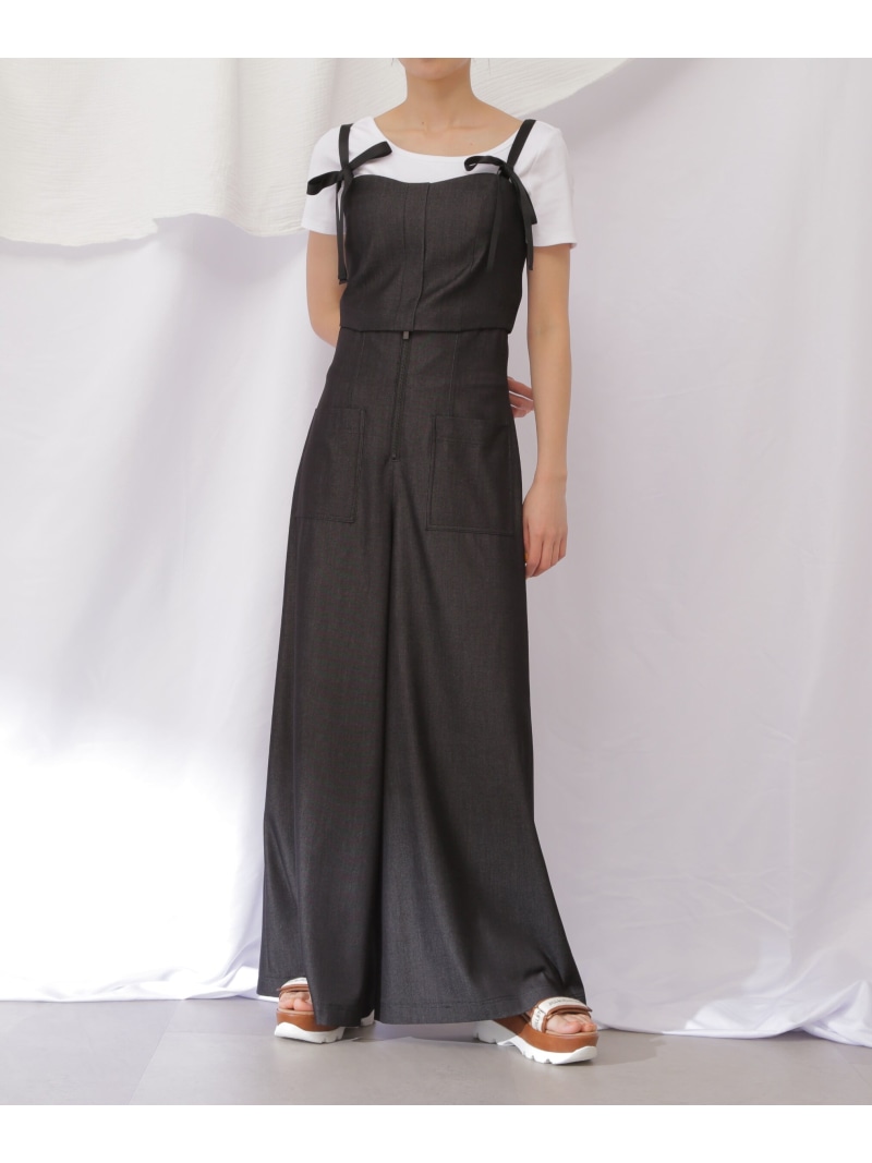 楽天市場】【SALE／46%OFF】フロントZIPワイドパンツ JILL by JILL