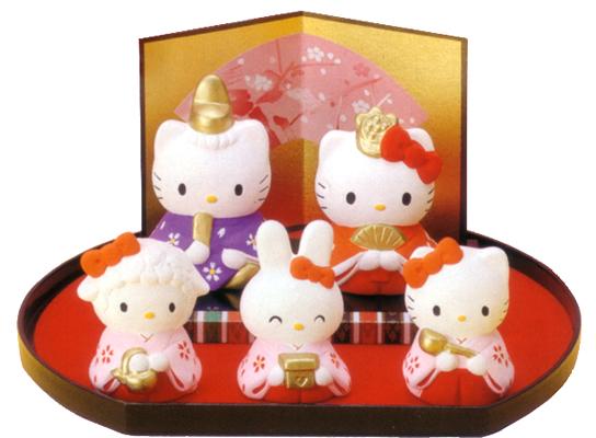 楽天市場】雛飾り セット ハローキティ HELLO KITTY キティ キティ
