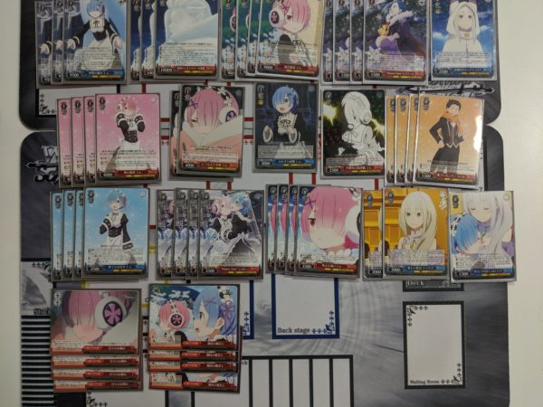 ヴァイスシュヴァルツ リゼロ デッキ ヴァイス リゼロ 8門 デッキ