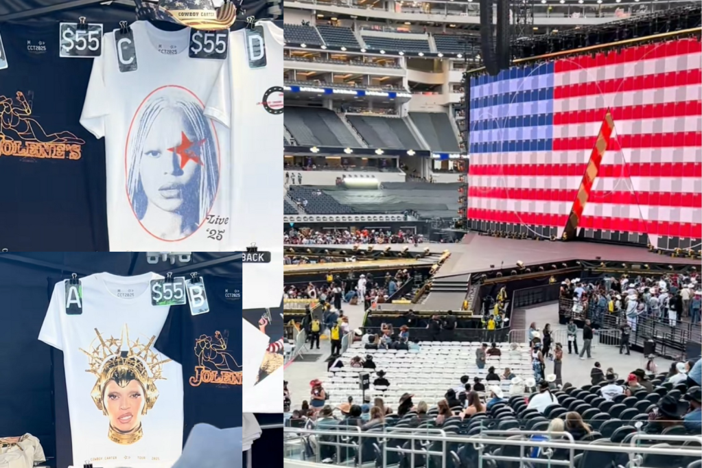 First look at Cowboy Carter tour merch, stage and specialty drinks