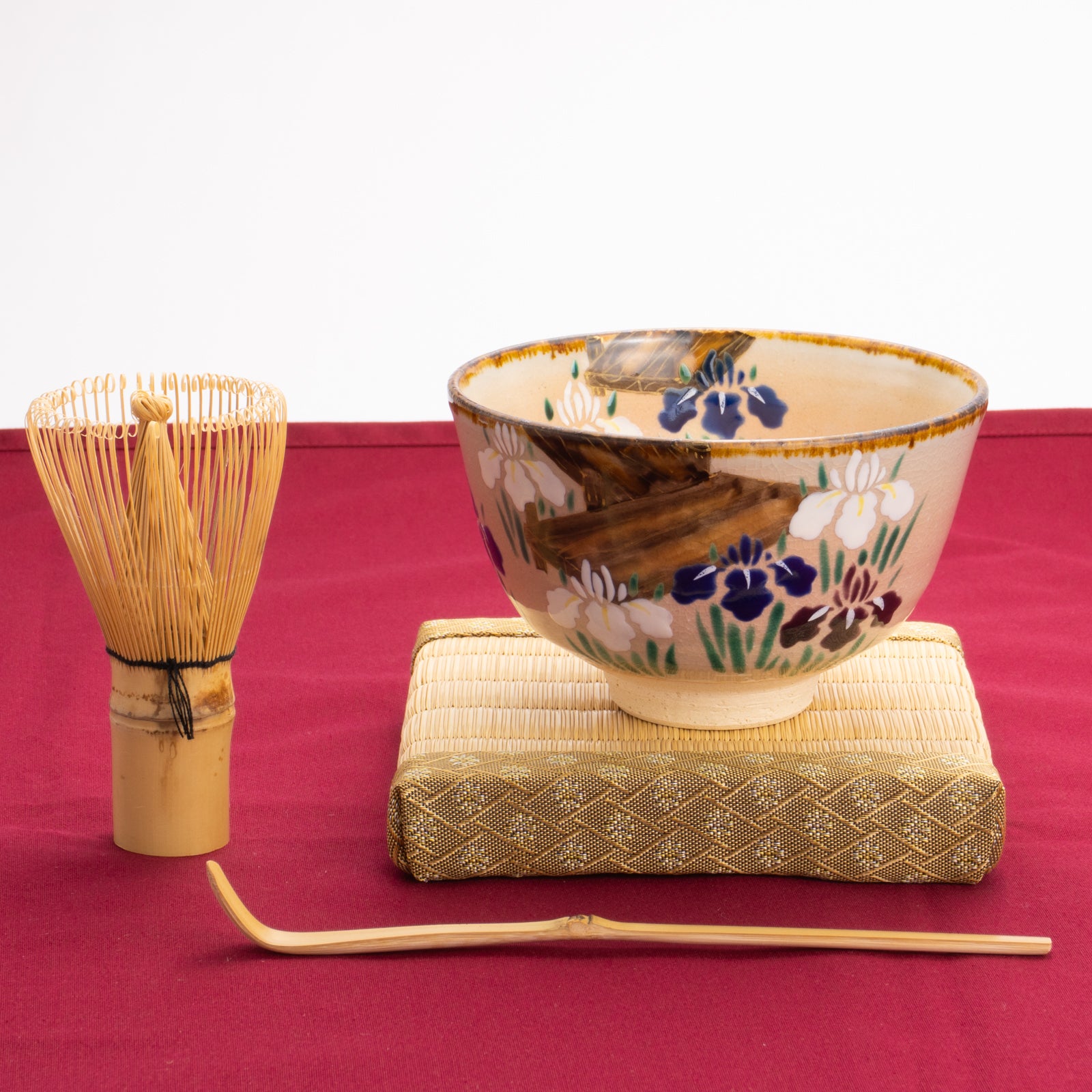 京都 清水焼】抹茶碗 八つ橋 安徳｜コトポッター