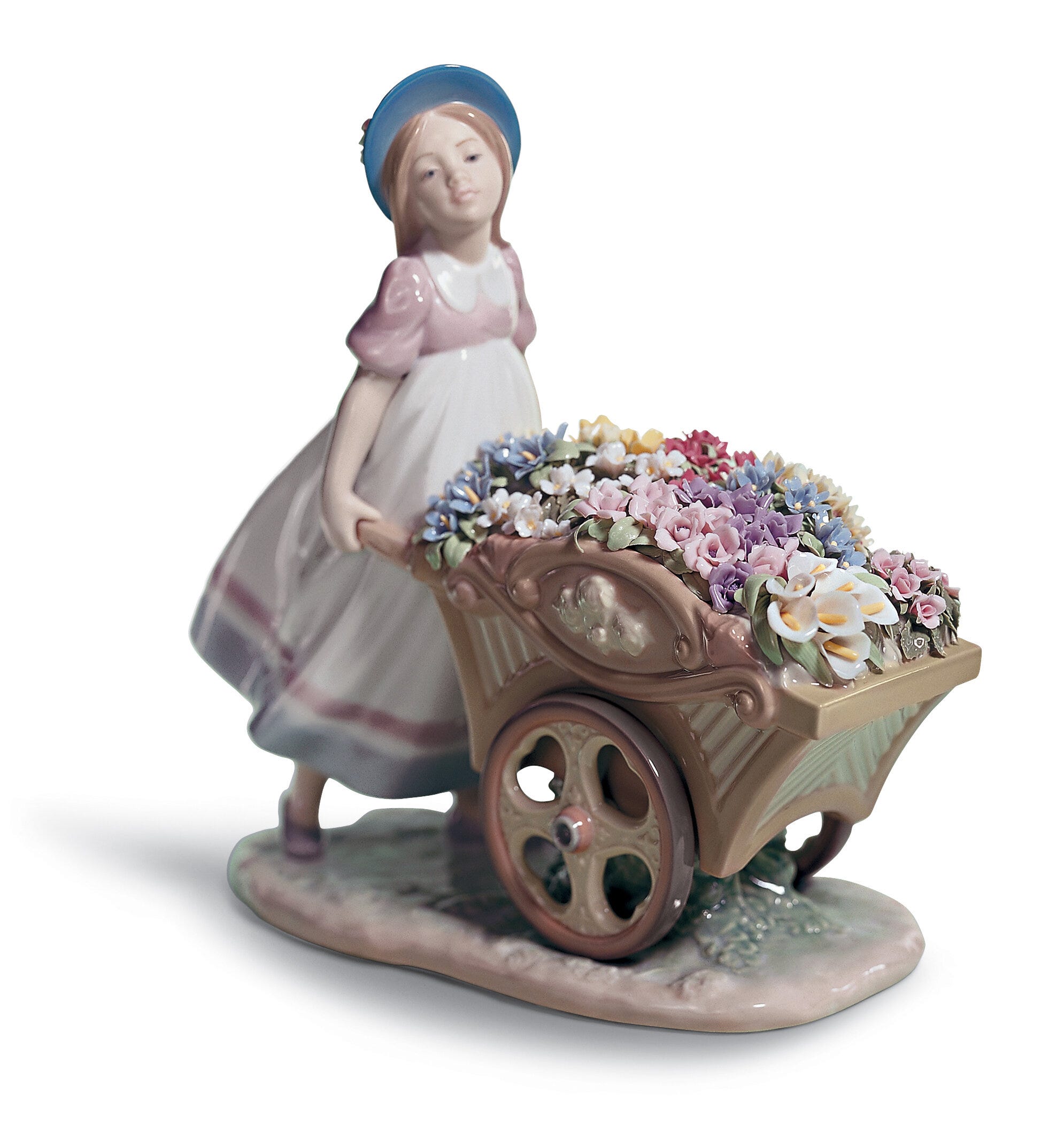 リヤドロ/lladro 花売りの姉妹。