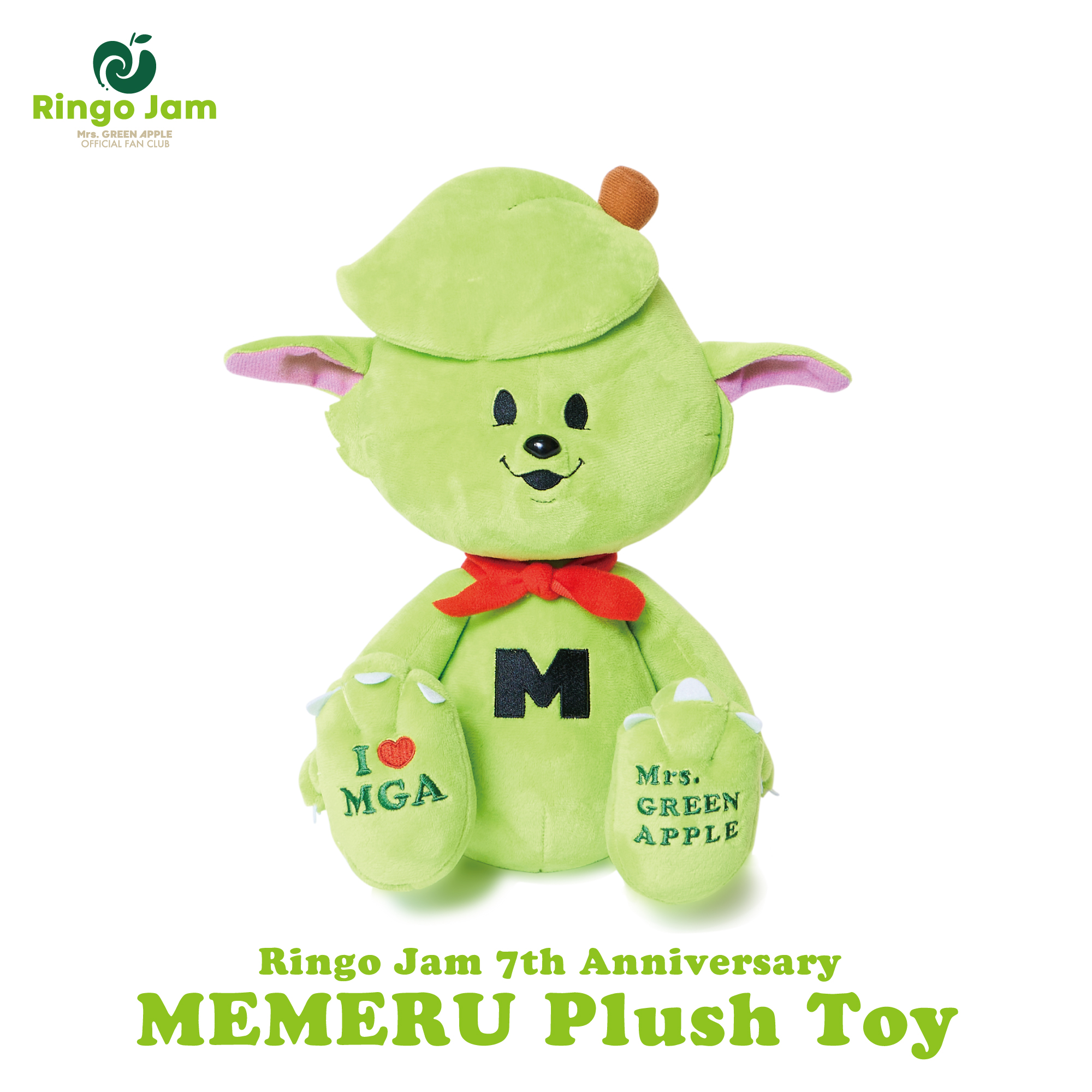 MEMERU Plush Toy」「MEMERU Plush Toy Keyholder」二次受注販売 -Mrs