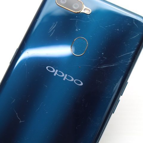 OPPO AX7 ブルー SIMフリー 64GB 本体 OPPO AX7｜価格比較・最新情報