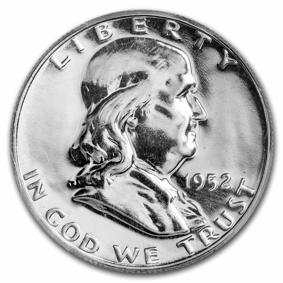 1952年 フランクリン ハーフダラー PR-66 PCGS - メルカリ