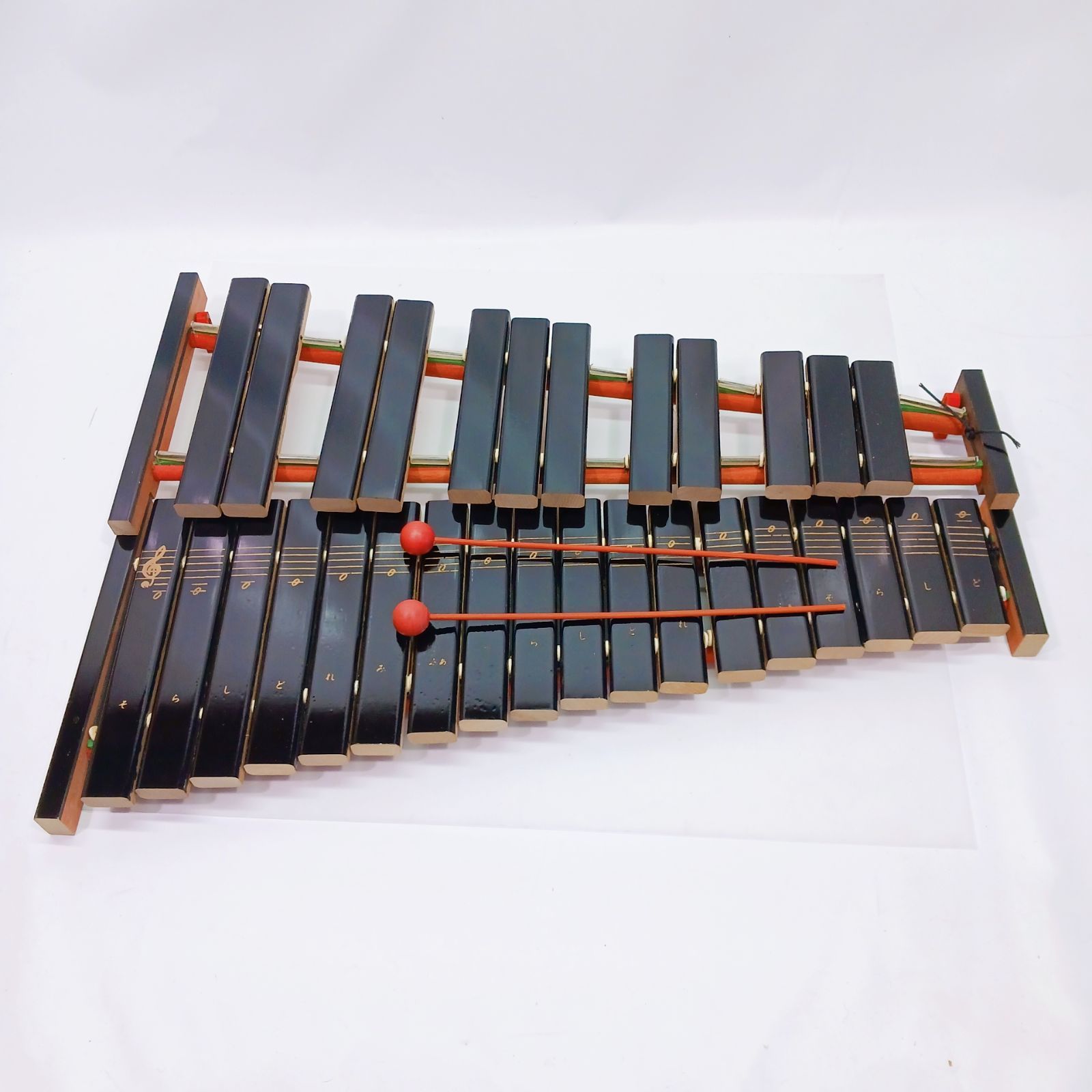 YAMAHA 卓上木琴 No.185 箱、マレット付き ② ヤマハ | No.185 - 卓上