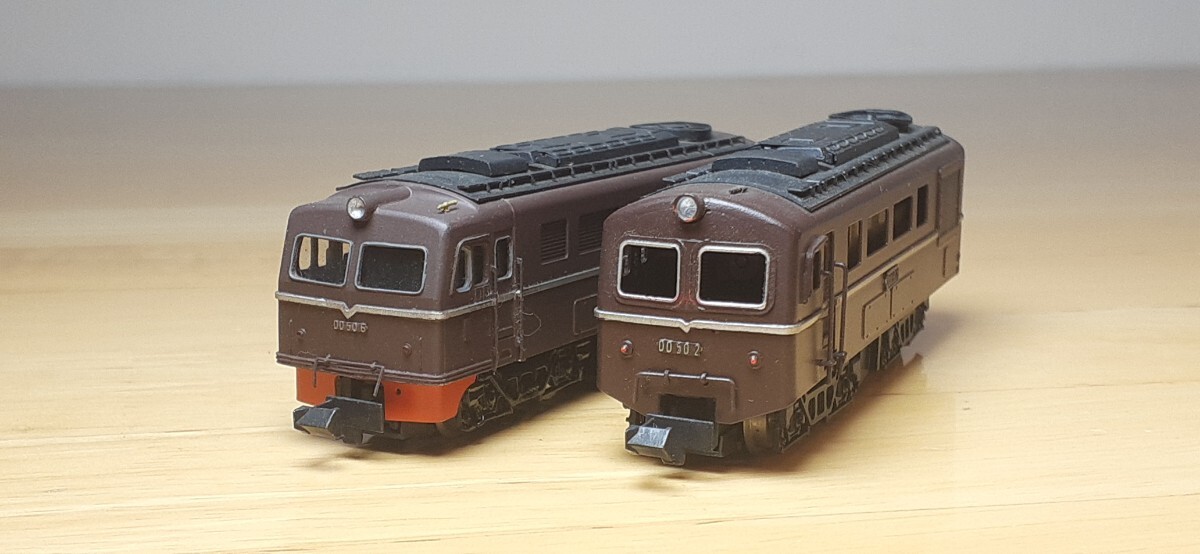 鉄道模型 Nゲージ ワールド工芸 国鉄 DD50 1次形 茶色仕様 塗装済完成