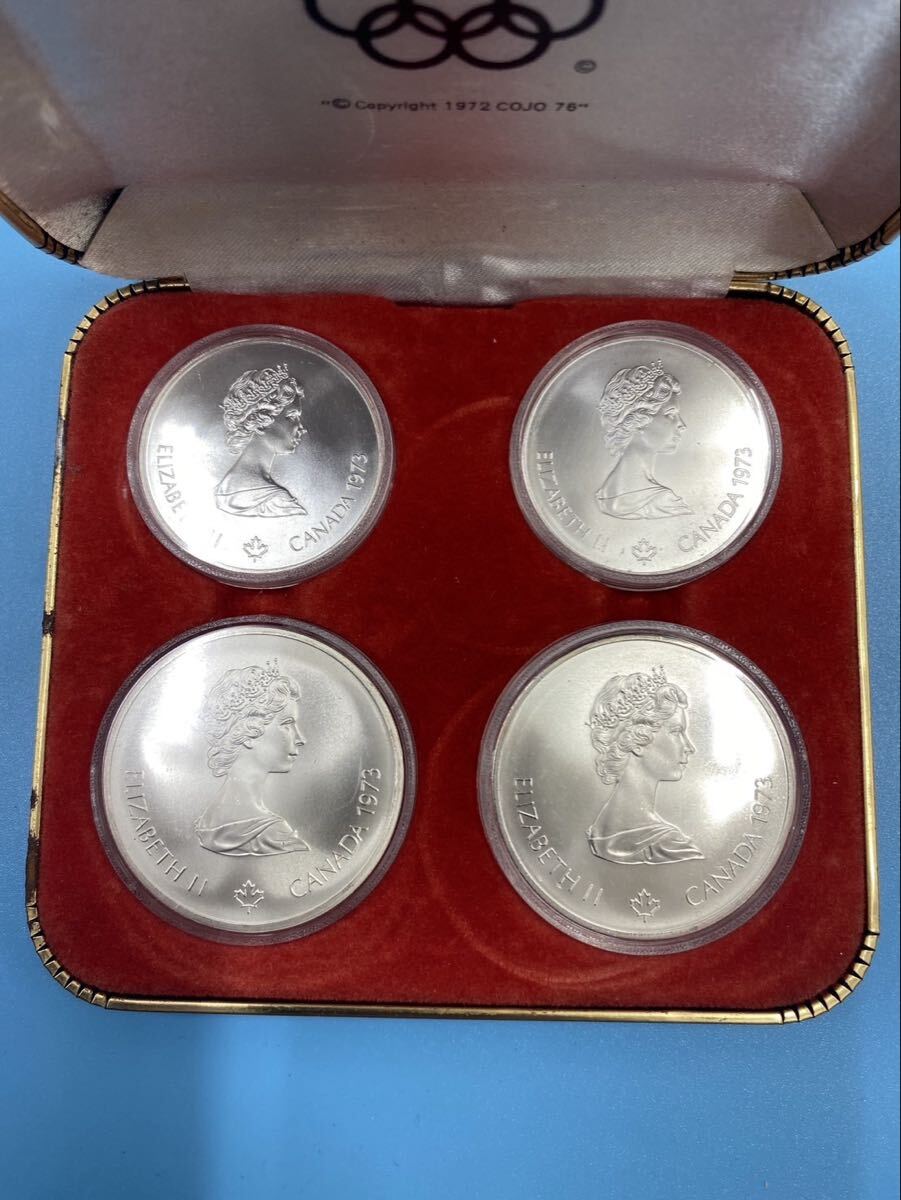 カナダオリンピック記念硬貨 4枚セット Issue II カナダオリンピック