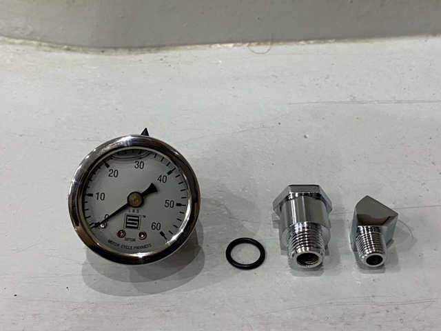 ハーレー AEE オイル プレッシャーゲージ フィッティング セット