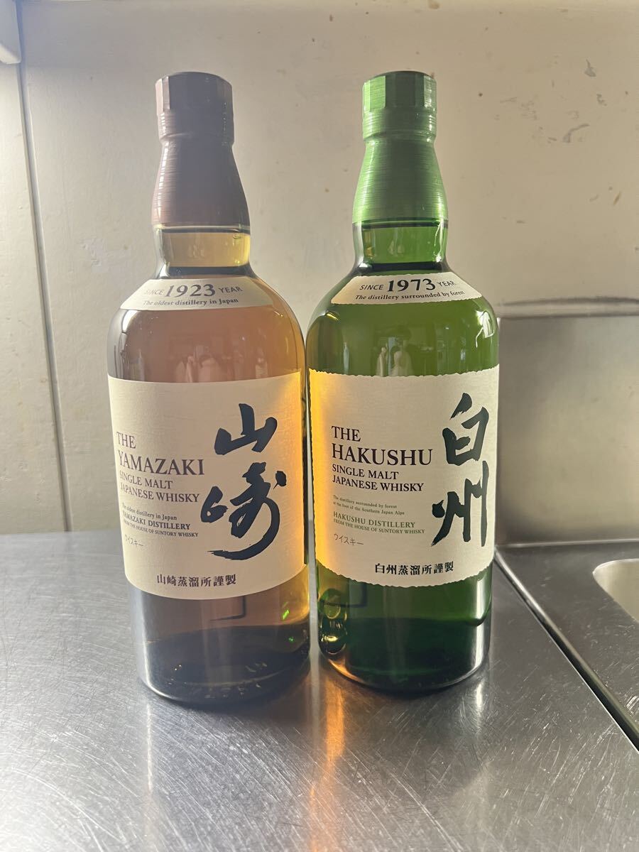 サントリー白州蒸留所限定 180ml シングルモルトウイスキー 4本