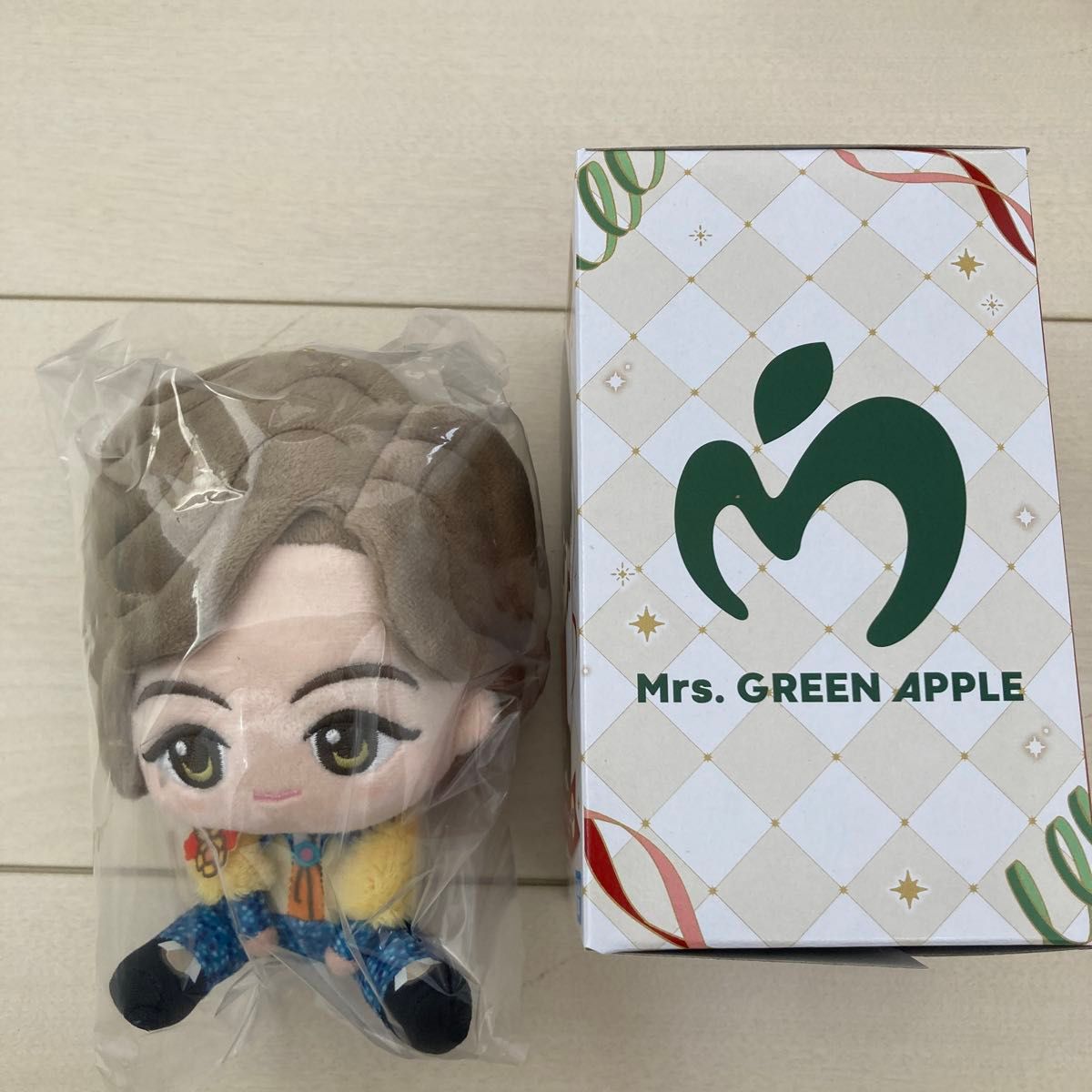 一番くじ Mrs.GREEN APPLE A賞 ぬいぐるみマスコット 大森 藤澤 一番