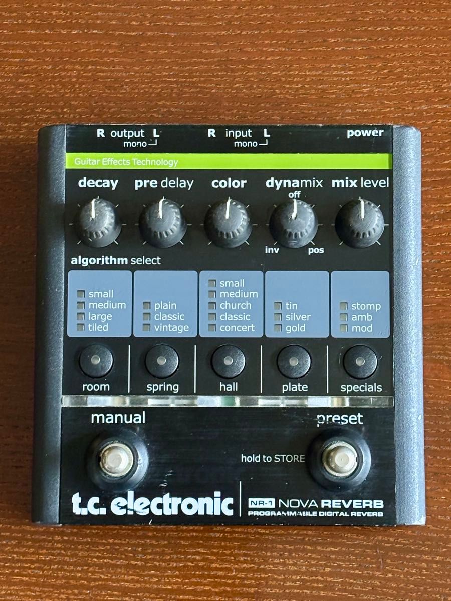 週末限定】 t c electronic NR-1 NOVA REVERB リバーブ｜Yahoo!フリマ