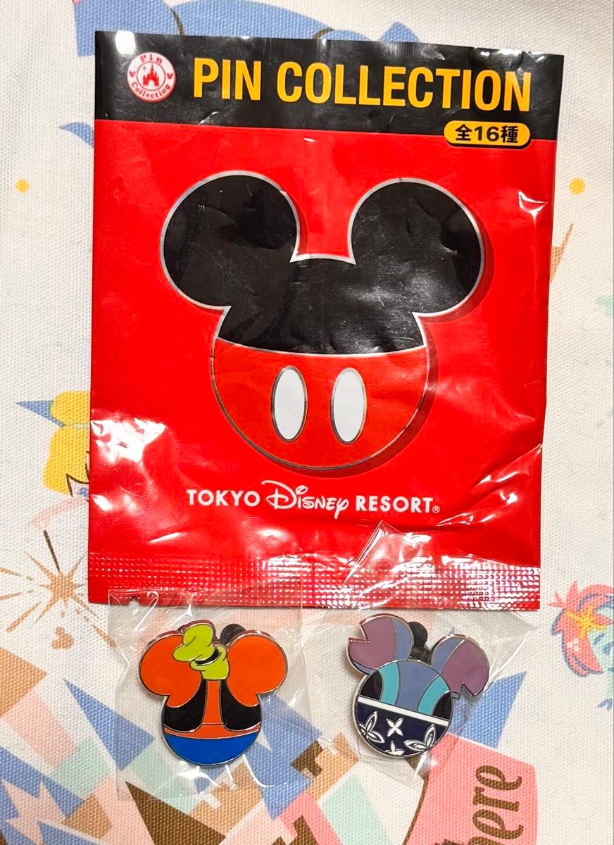 ディズニーリゾート ピンコレクション ピンバッジ スティッチ