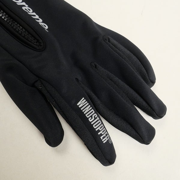 Size【L】 SUPREME シュプリーム 24AW WINDSTOPPER Zip Gloves Black
