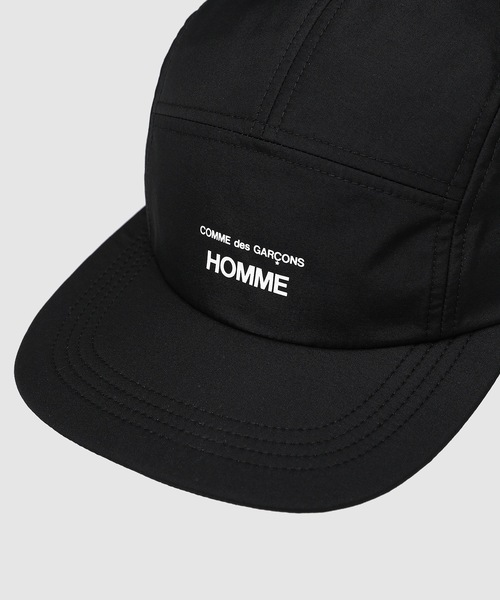 COMME des GARCONS HOMME LOGO CAP ブラック 買う
