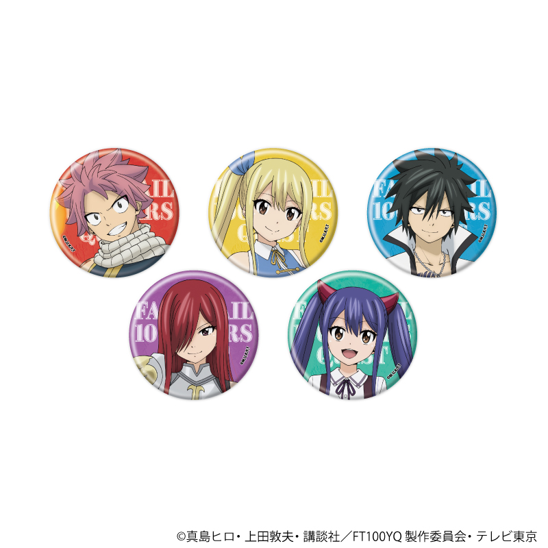 FAIRY TAIL 100年クエスト_缶バッジ01/BOX(全5種)(公式イラスト