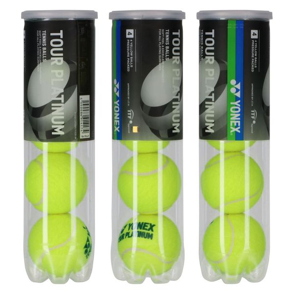 YONEX ツアープラチナム4球入り木下グループジャパンオープンロゴ入り