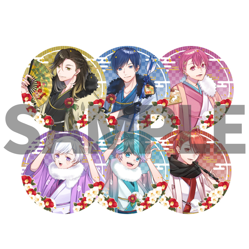 初兎 活動6周年記念 缶バッジ 42点 まとめ売り 初兎 活動6周年記念 缶