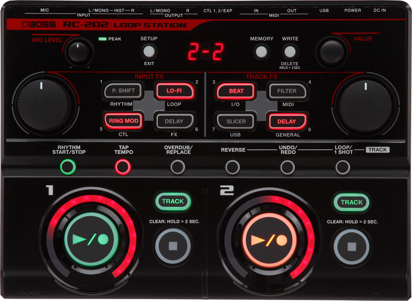 BOSS RC-202 Loop Station (RC-202) | Northeast Music Center Inc.