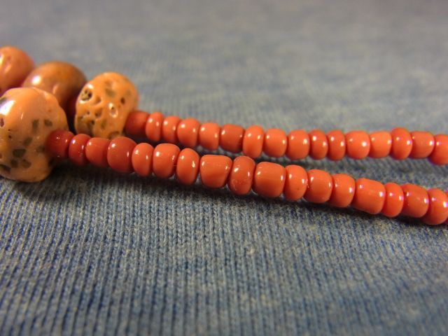 アンティーク・チベタンコーラル(山珊瑚)のネックレス - Chagamocraft