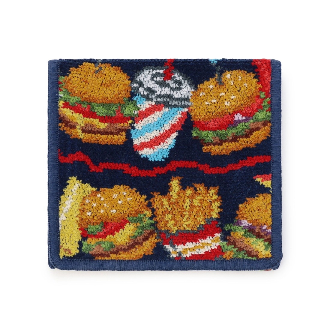 バーガーショップ ハンカチポーチ(ネイビー): LOVERARY BY FEILER