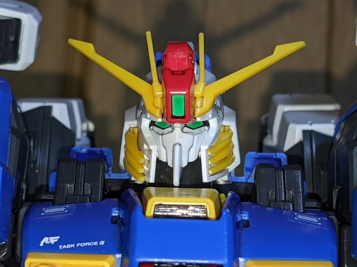 1/100 MG Sガンダム ブースターユニット装着型: ちょっと作りすぎた