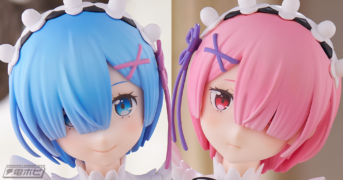 双子メイドのキュートな表情も再現！TVアニメ『Re:ゼロから始める異