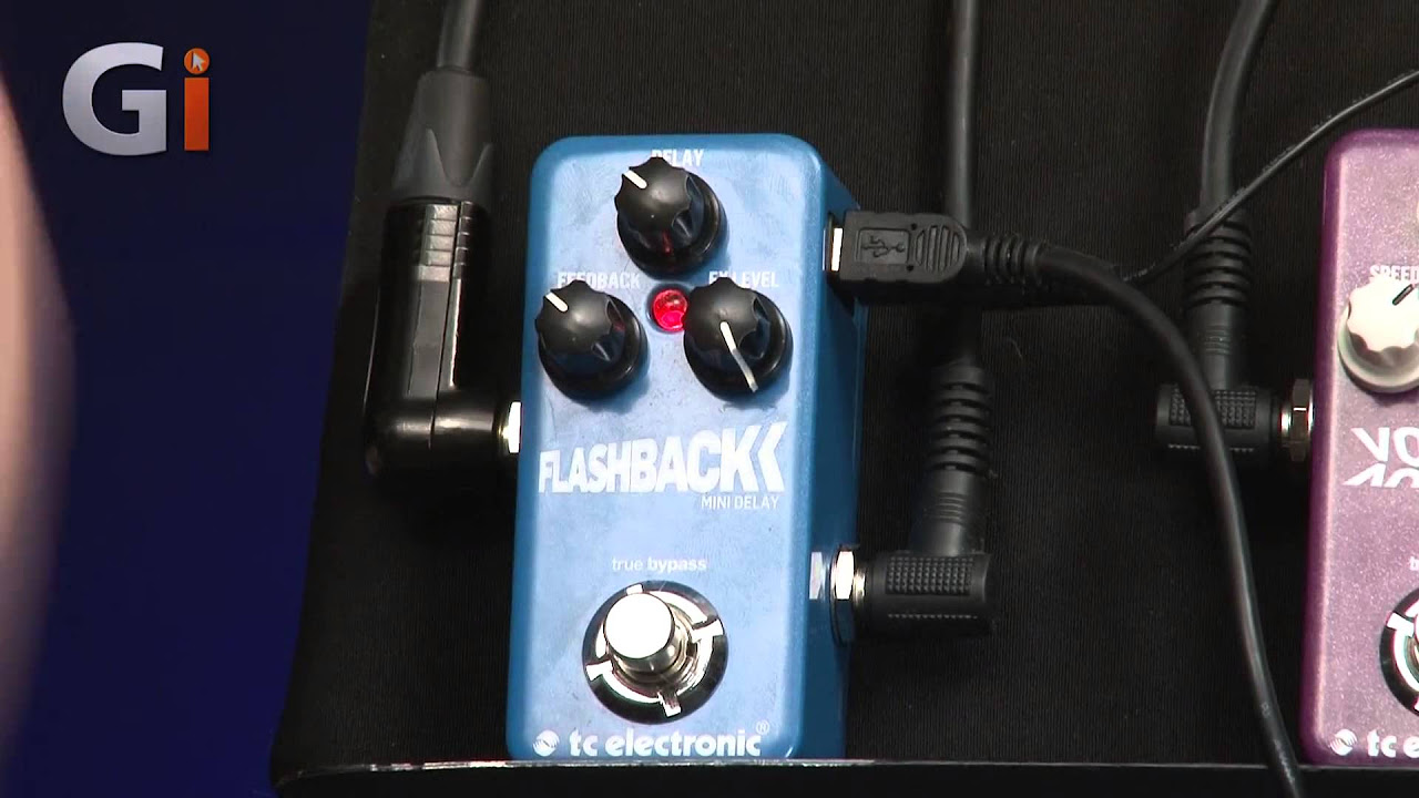 TC Electronic Mini Pedals - Corona, Shaker, Vortex, Flashback