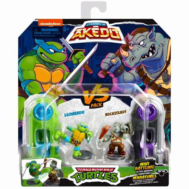 neca ミュータント・タートルズ レオナルドvsシュレッダー フィギュア