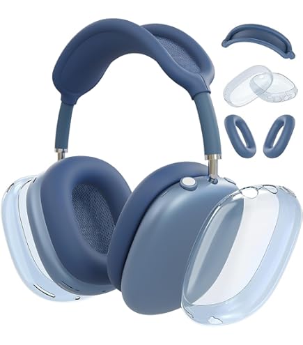 Amazon.com: Aircawin for AirPods Max Case Clear,3 in 1 Clear Soft