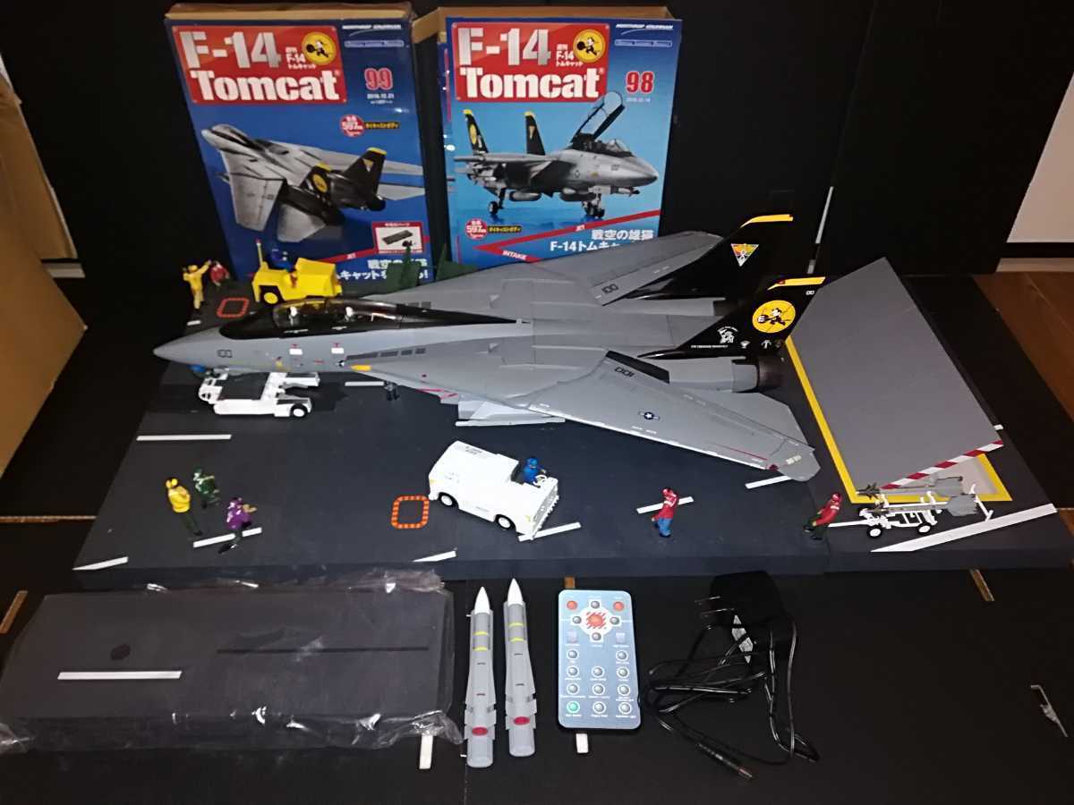 週刊F-14トムキャット 41号〜100号 アシェット ※91,92は欠品 週刊F-14