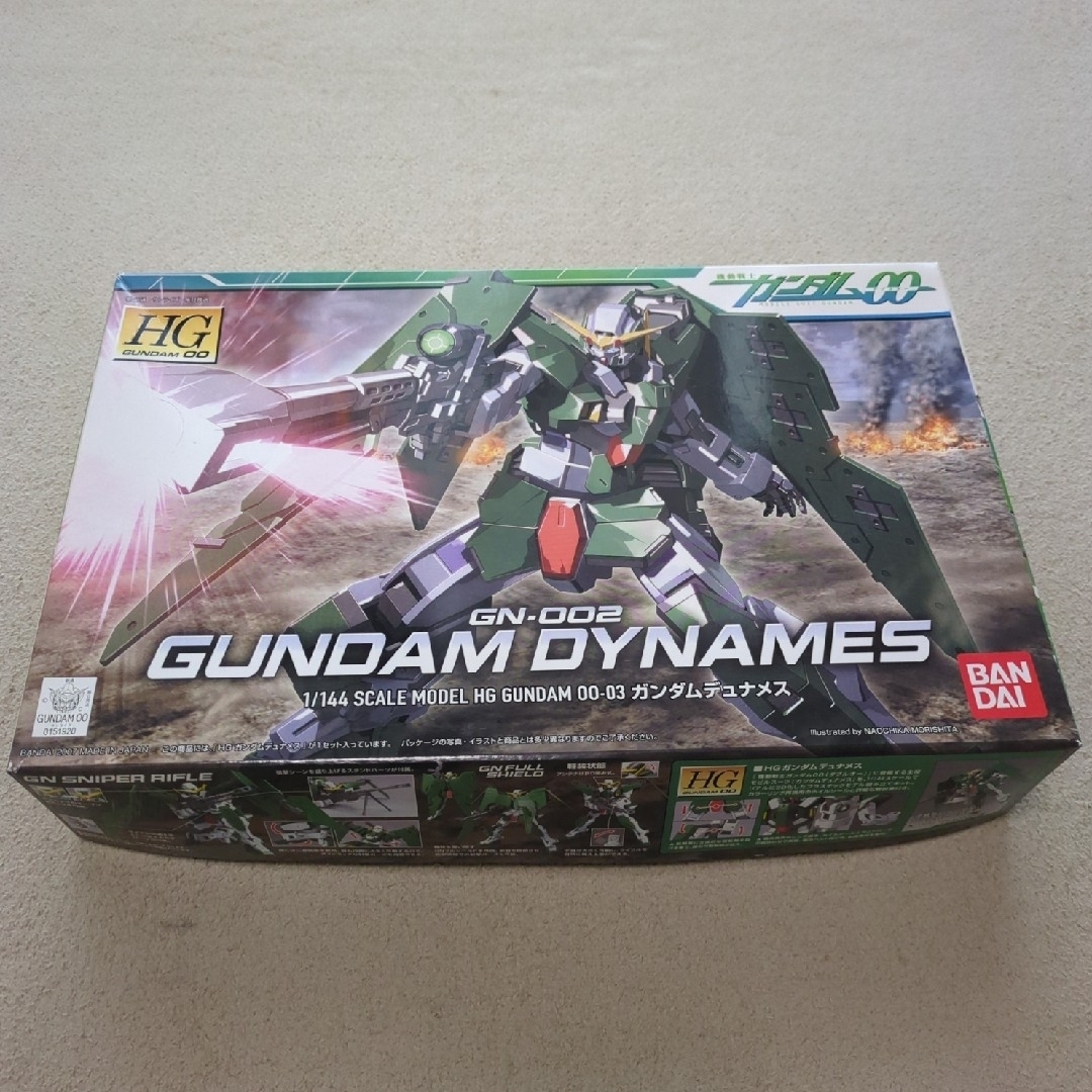 ガンプラ4点 ガンダムOO エクシア デュナメス キュリオス ヴァーチェ