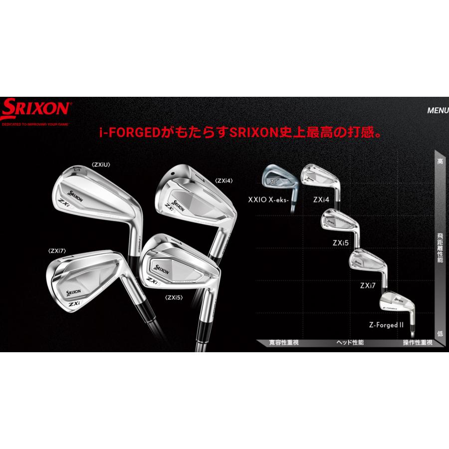 SRIXON 特注 5本組 スリクソン ZXi5 / ZXi7 アイアン N.S.PRO 850GH