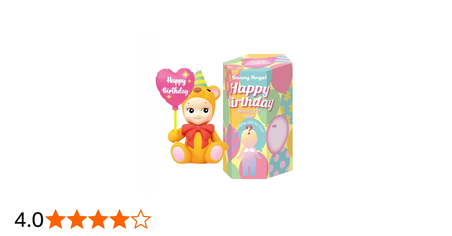 Amazon.co.jp: Sonny Angel Birthday Gift -Bear- ソニーエンジェル