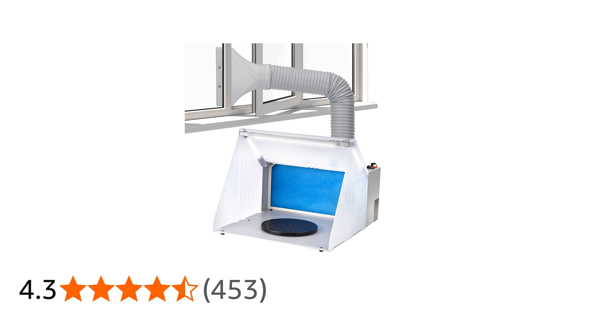 Amazon | Anesty 塗装ブース スプレーブース LED照明 スイッチ2モード