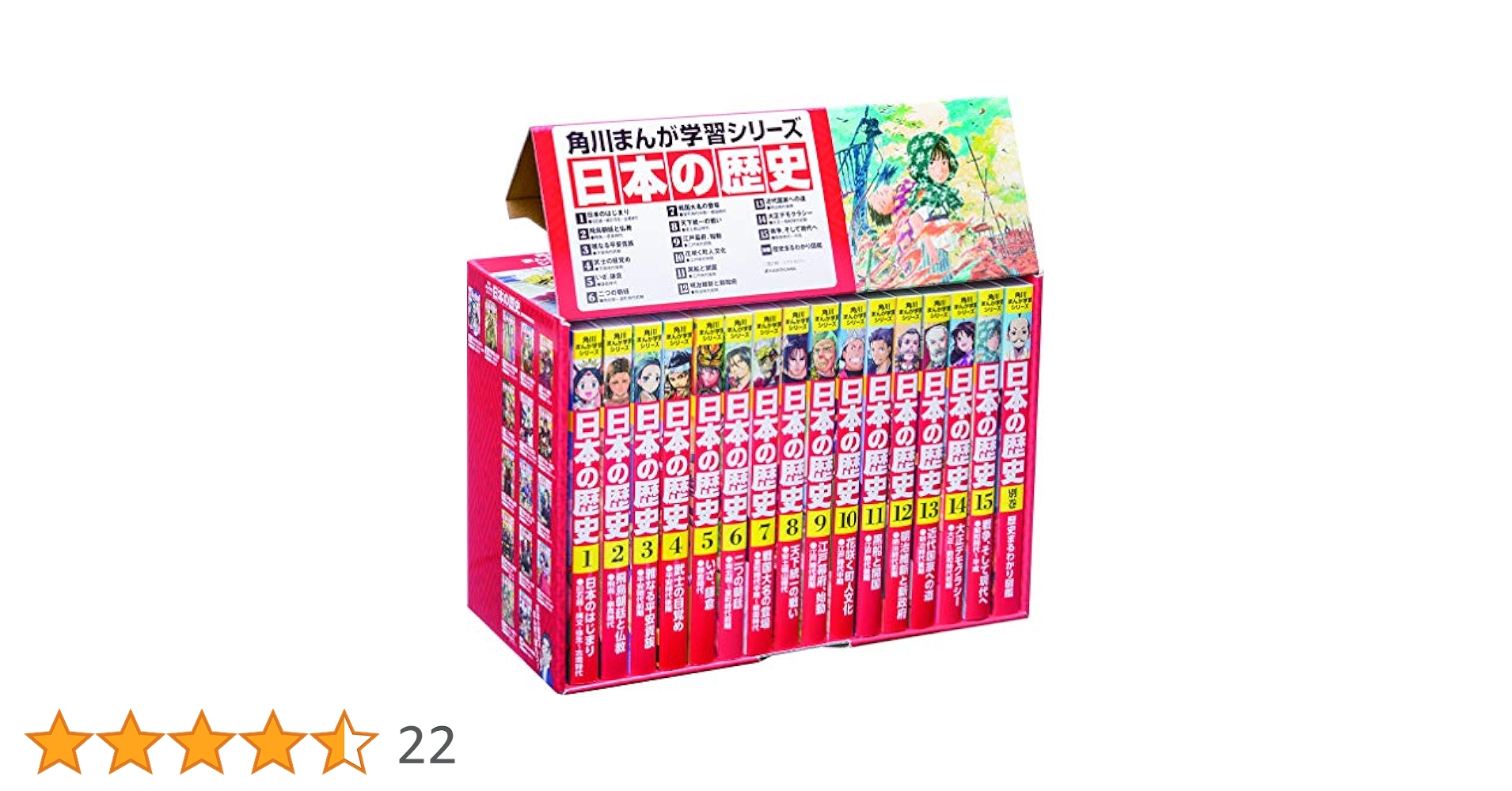 角川 まんが学習シリーズ 日本の歴史 全15巻+別巻 角川まんが学習シリーズ