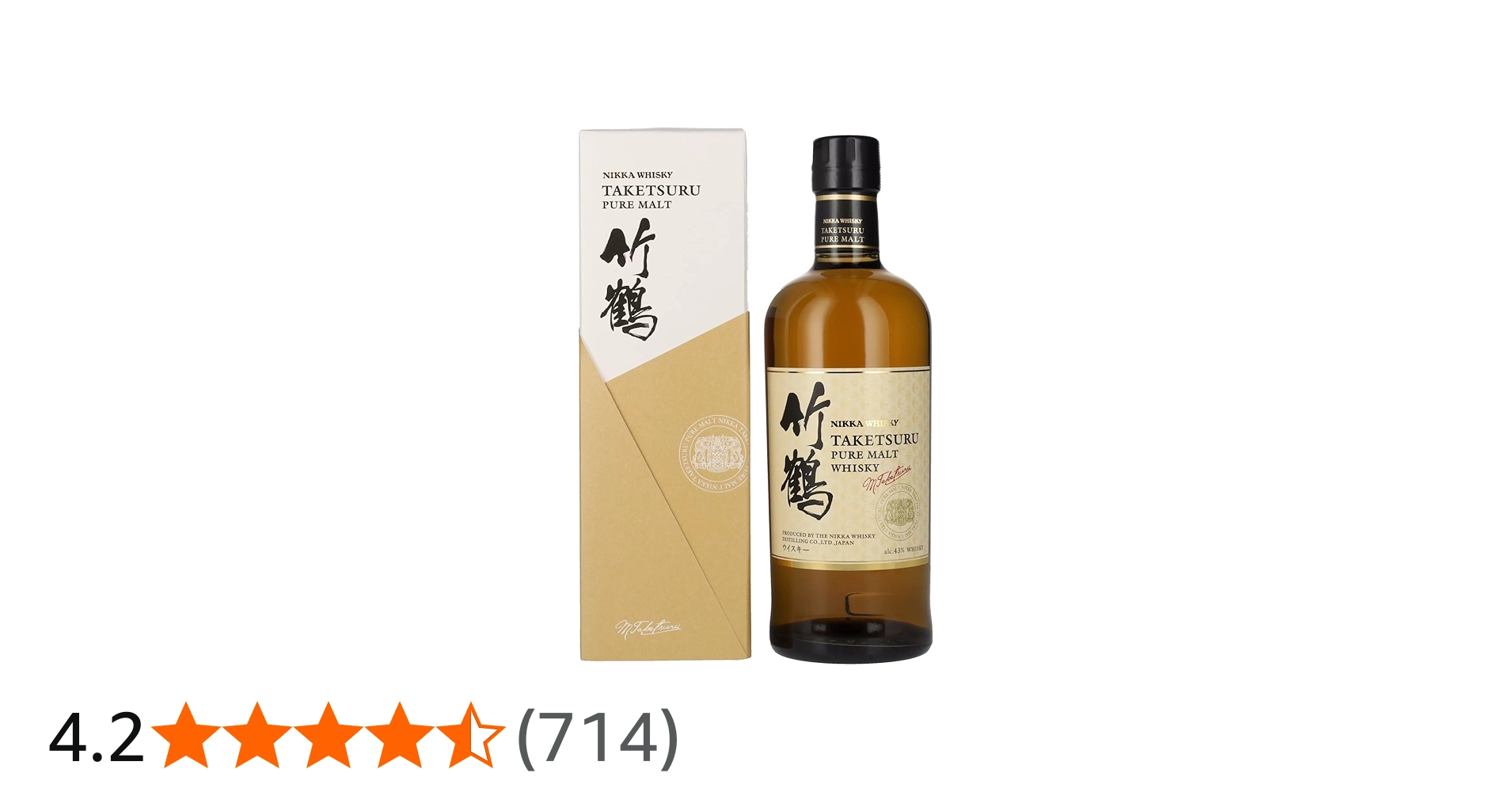 Amazon.co.jp: 竹鶴ピュアモルト [ ウイスキー 日本 700ml ] : 食品