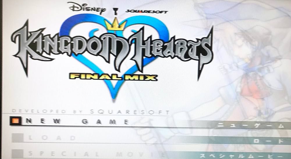 キングダムハーツ ファイナルミックス 販促B2ポスター 額装付き