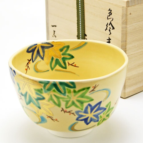 抹茶碗 青楓 夏物 鈴木一点 作 夏物の通販は【茶道具のみのる園】