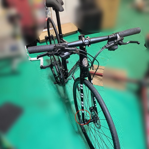 Bianchi ROMA クロスバイク ブラック/ターコイズ