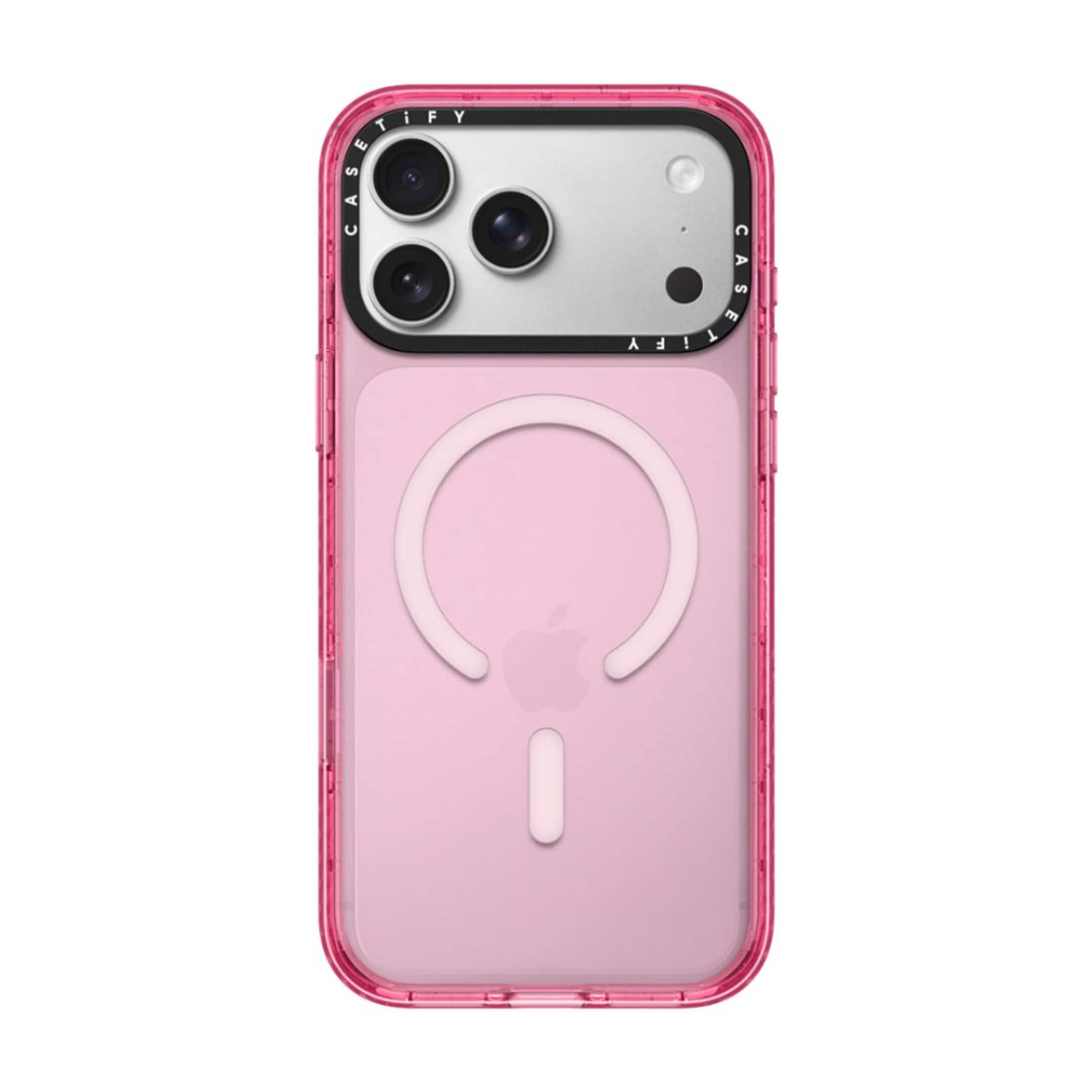 CASETiFY Apple iPhone 17 Pro Max Impact Case Pink Fizz CTF