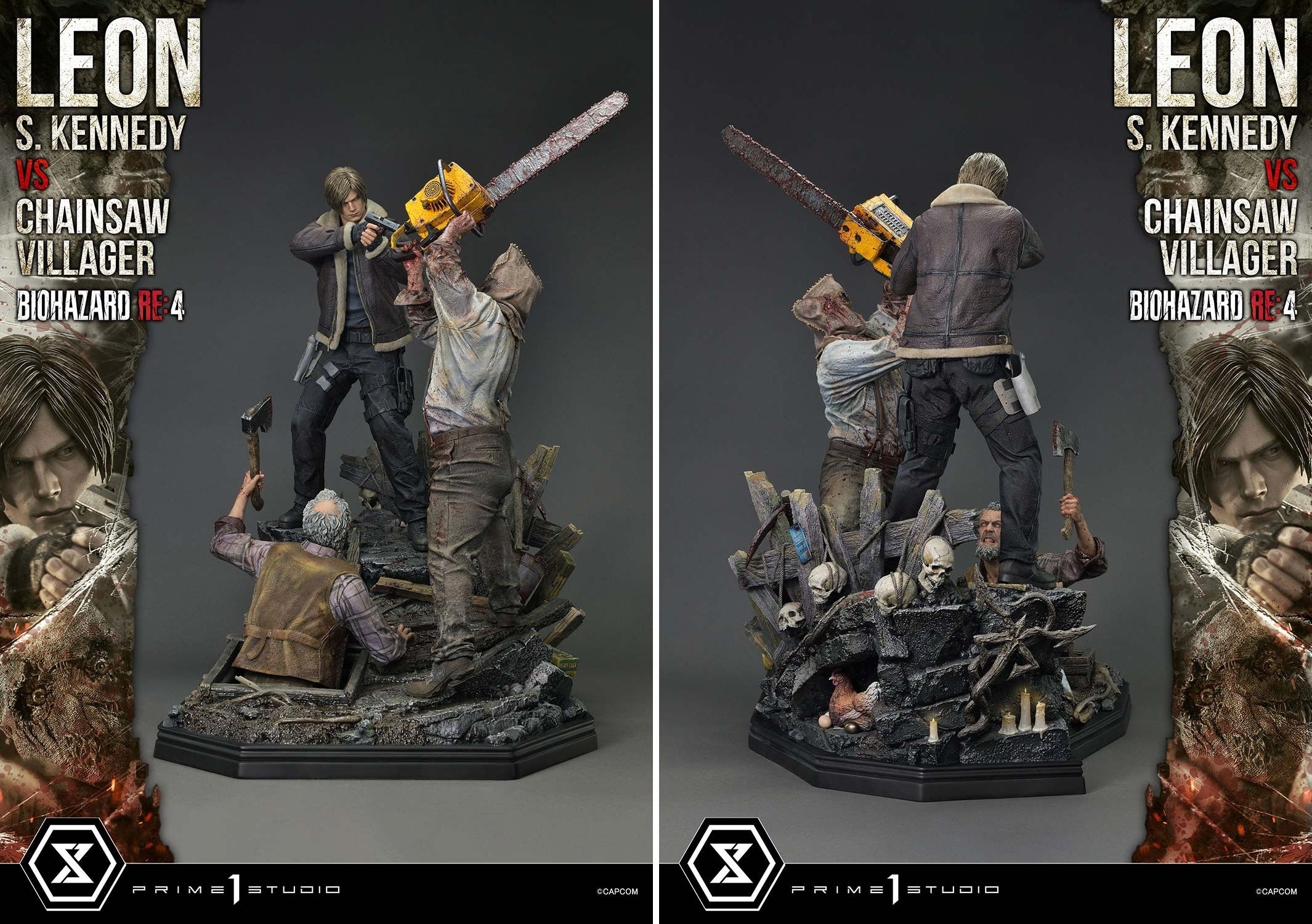 未開封】バイオハザード4 1/6スケールフィギュア レオン(RPD Ver) 未