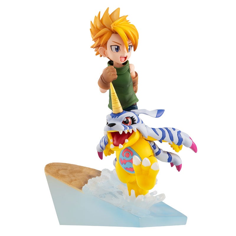 デジモンアドベンチャー」より石田ヤマトと相棒のガブモンが立体化