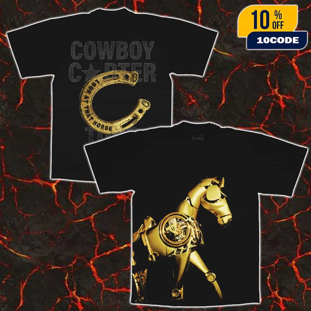 Beyonce Official Cowboy Carter Tour 2025 Merch Look At That Horse