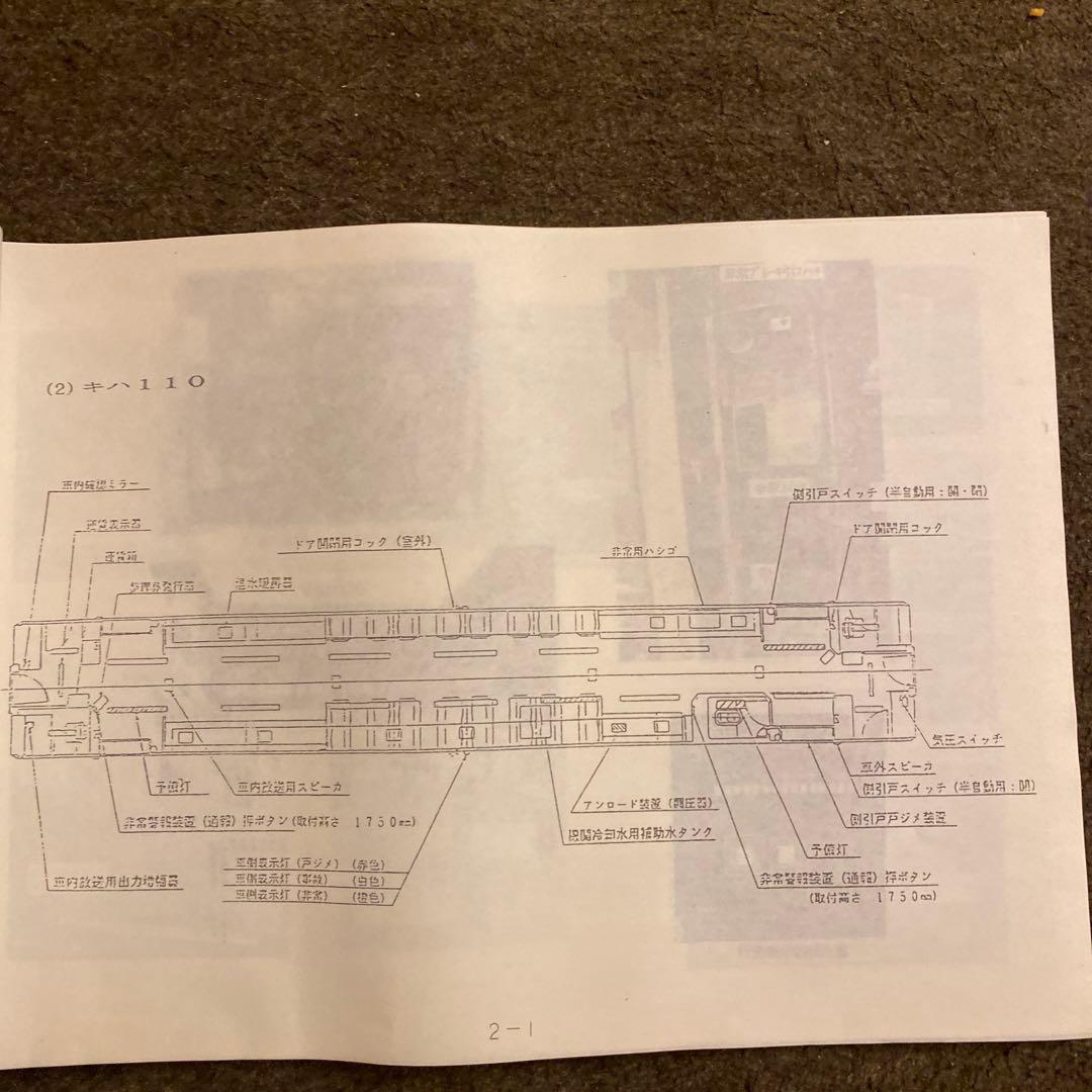 鉄道　100 110系　応急処置マニュアル
