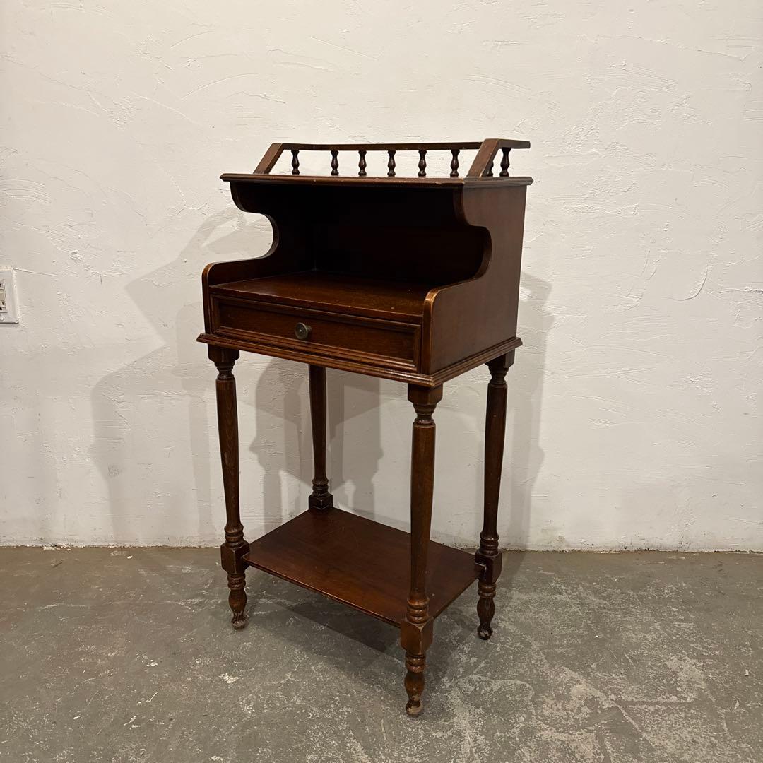 ヴィンテージ　サイドテーブル　ベッドサイドテーブル　フランス ヴィンテージ サイドテーブル フランス ベッドサイドテーブル 机