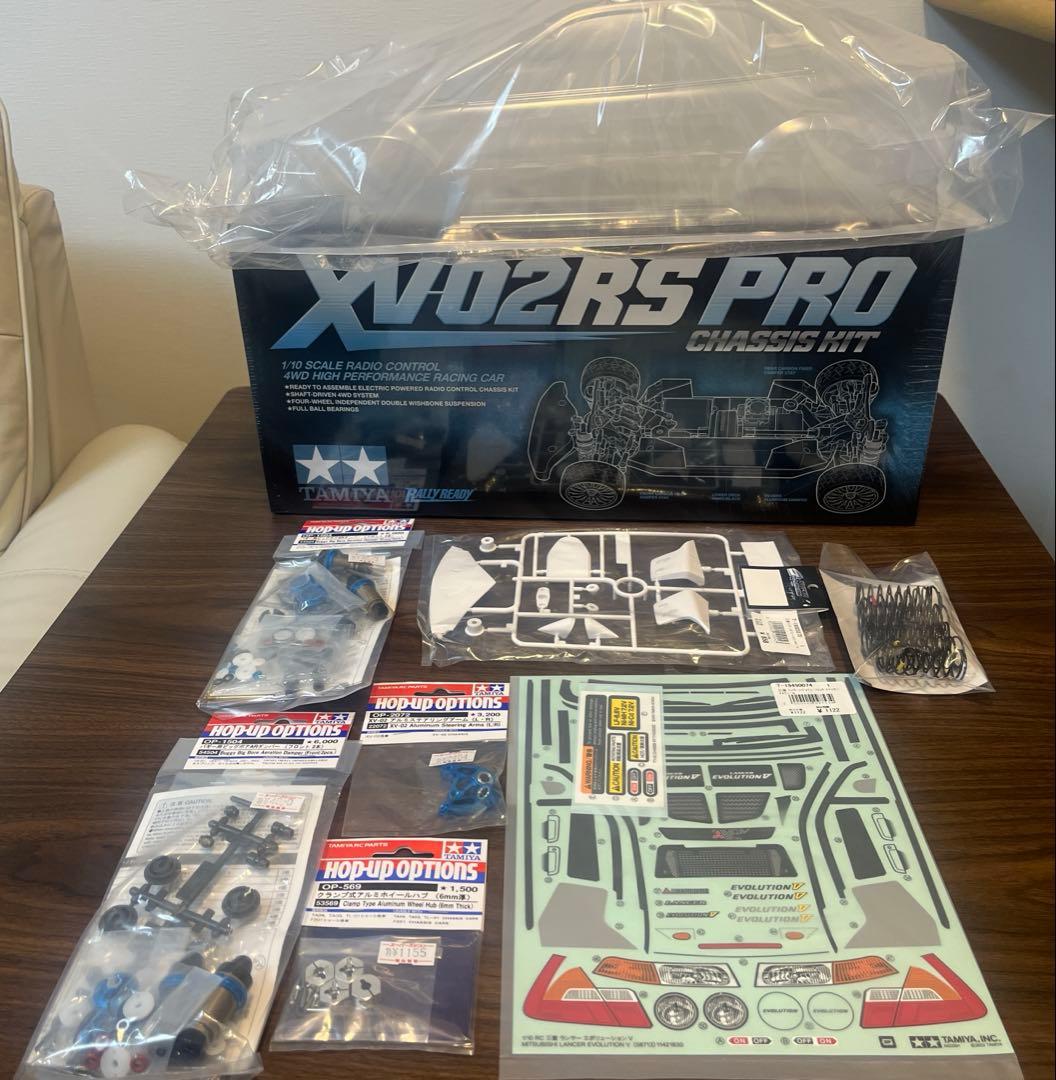タミヤ XV-02RS PRO ボディ、オプションパーツセット タミヤ XV-02RS PRO ボディ、オプションパーツセット XV-02 PRO パーツ