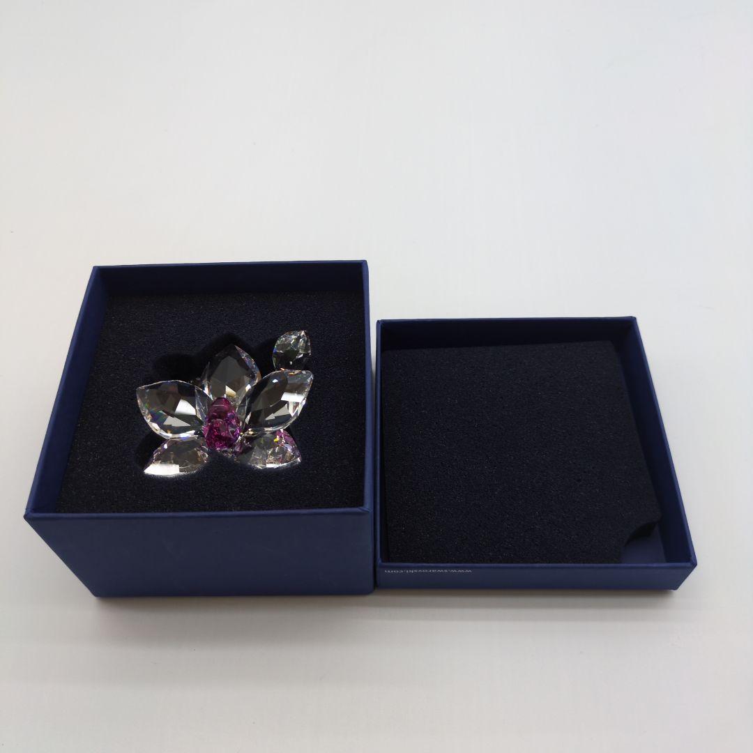 廃盤 美品 SWAROVSKI オーキッド ブロッサム 胡蝶蘭 クリスタル