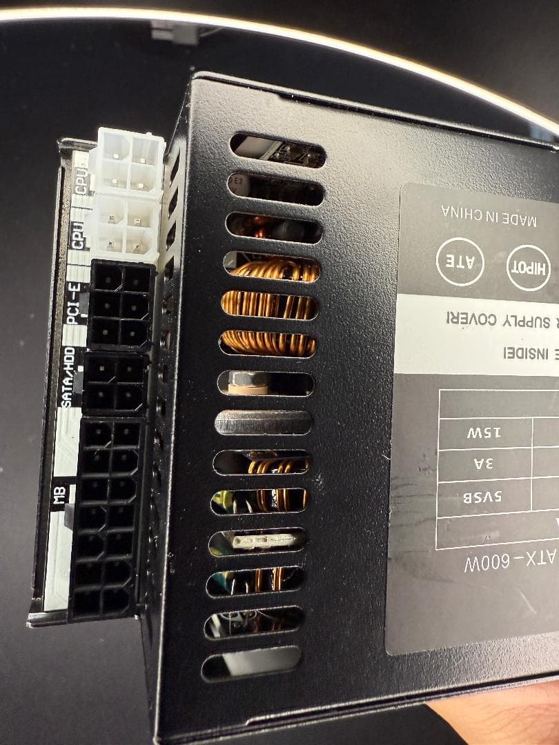 JONSBO N10 mini-itx ケース FLEX電源付 PCパーツ